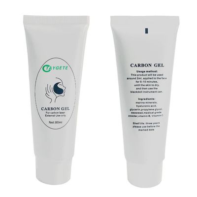 80ml Carbon Peel Cream Gel for Skin Rejuvenation Black Doll,Facial Skin Deep Cleaning with Carbon Gel Nano Activated Carbon for Laser (1pc)