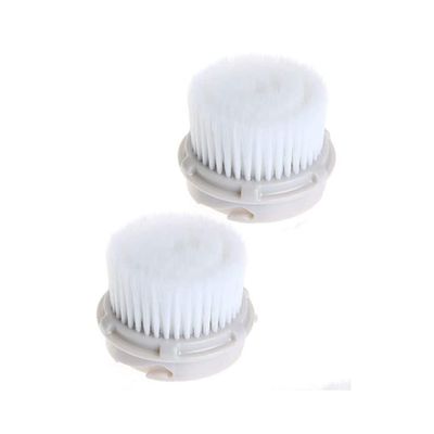 Clarisonic Luxe Cashmere Facial Cleansing Brush Head Replacement | Compatible with Mia 1, Mia 2, Mia Fit, Alpha Fit, Smart Profile Uplift and Alpha Fit X (2Count)