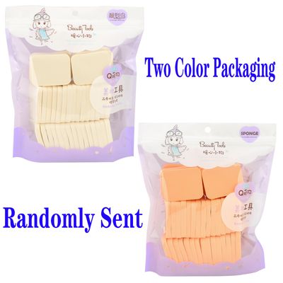 40 PCS Makeup Blenders Sponges Set, Use for Dry and Wet, Perfect for Full Face Curve Blending, Cream, Liquid, Powder Foundation Cosmetics, Latex Free & Soft & Flexible, Square