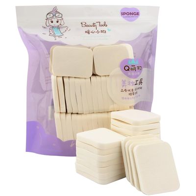 40 PCS Makeup Blenders Sponges Set, Use for Dry and Wet, Perfect for Full Face Curve Blending, Cream, Liquid, Powder Foundation Cosmetics, Latex Free &amp; Soft &amp; Flexible, Square