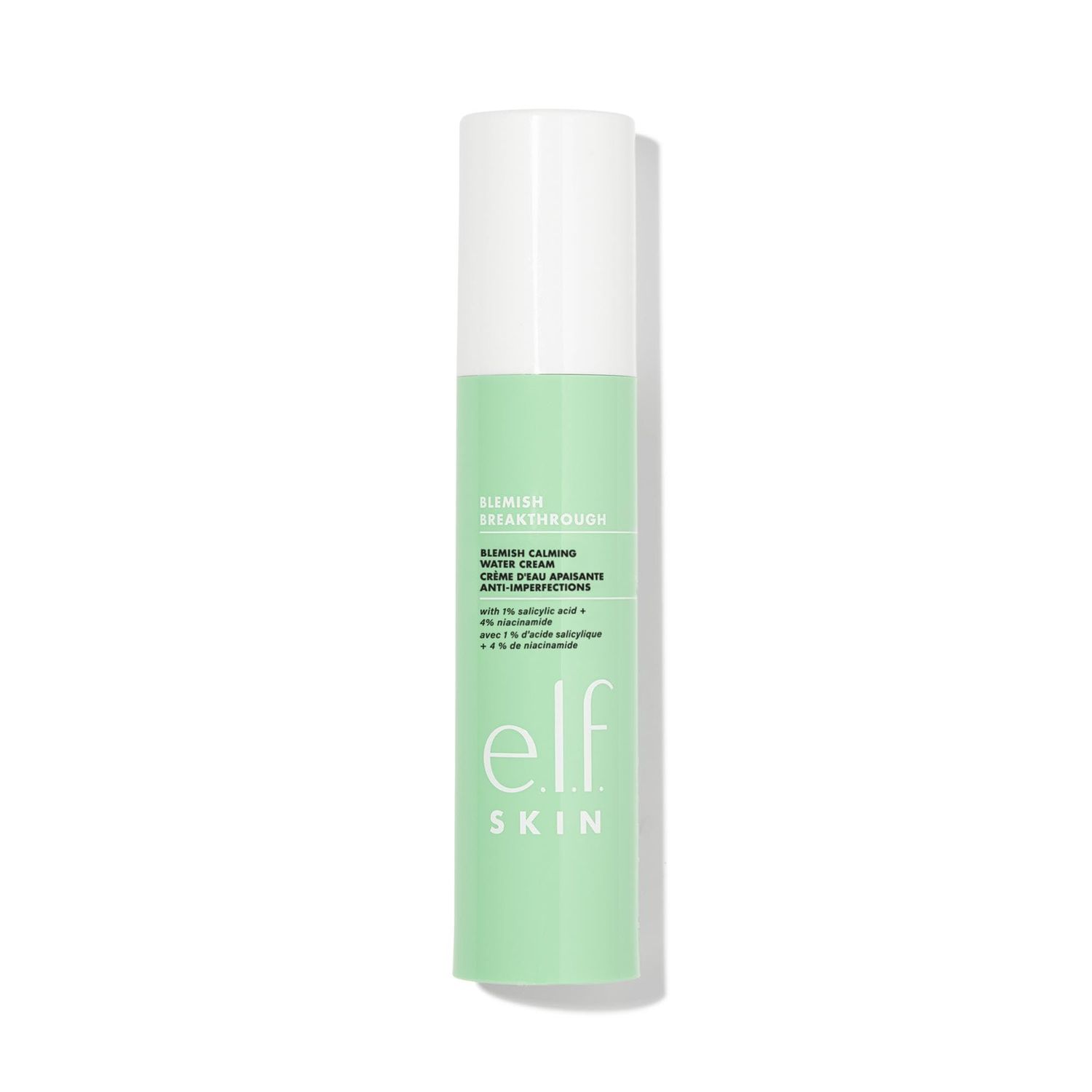 e.l.f. SKIN Blemish Breakthrough Calming Water Cream, Lightweight Blemish-Fighting Face Moisturiser, Prevents New Blemishes &amp; Calms Skin