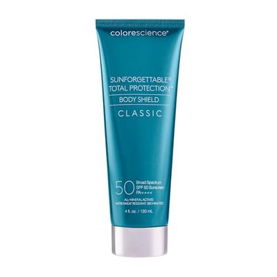 Colorescience Sunforgettable Total Protection SPF 50 Body Shield, 4 fl. Oz (Pack of 1)