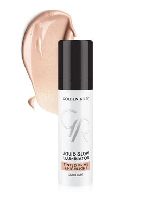 GOLDEN ROSE Liquid Glow Illuminator Tinted Prime &amp; Highlight STARLIGHT 30ml