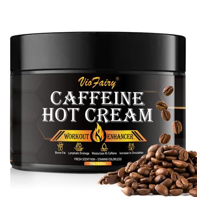 Caffeine Anti Cellulite Hot Cream, Body Sculpting Cellulite Workout Cream for Women &amp; Men , Anti-Cellulite Remover Creams, Natural Sweat Workout Enhancer, Thighs Belly Butt Firming Legs Slimming Cream
