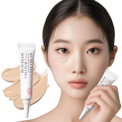 BEAUDIANI Calcium cover eye cream for dark circles & puffiness, Korean eye cream, daily wrinkle cream, anti aging, skin care treatment for women and men, 15ml