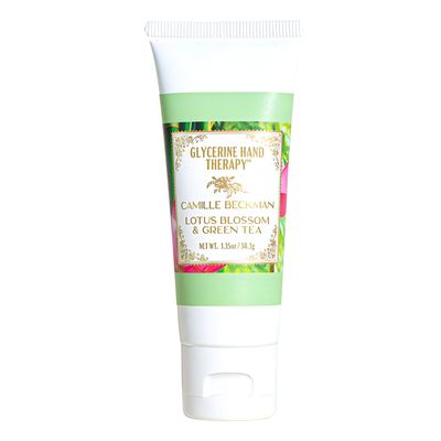 Camille Beckman Glycerine Hand Therapy Cream (Lotus Blossom &amp; Green Tea, 1.35 Ounce)