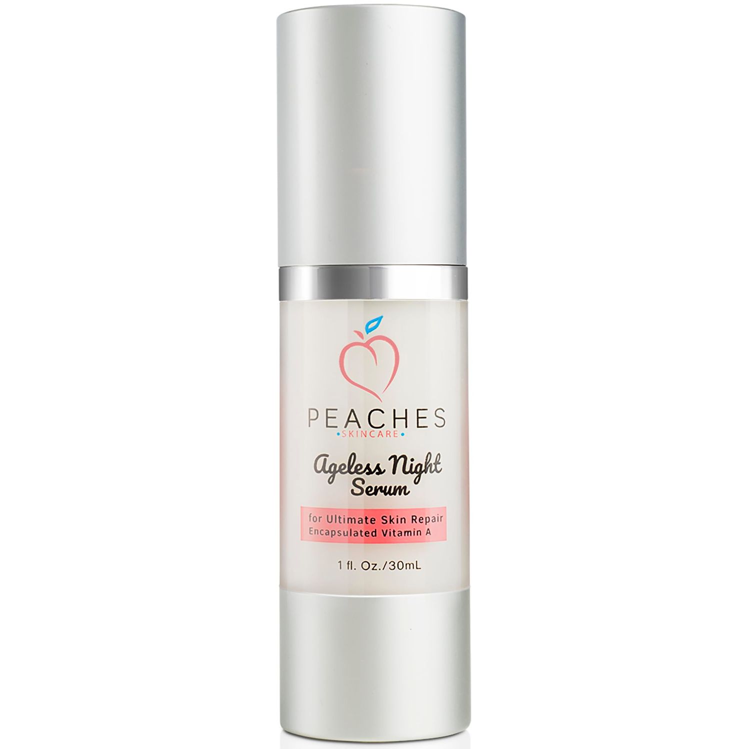 Ageless Face Serum (1 oz) - Retinol Serum For Face - Age-Defying Serum for Face - Vegan Facial Serum with Vitamin A - Brightening Serum for Discoloration, Age Spots, Blemishes - Ageless Night Serum