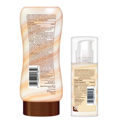 Hawaiian Tropic, SPF 30 Broad Spectrum Sunscreen, Silk Hydration Weightless Sunscreen Pack with 6oz Sunscreen Lotion and 1.7oz Sunscreen Face Lotion