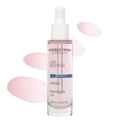 Christina Line Repair Hydra Theraskin +HA Face Serum - 30 ml - Wrinkle Smoother, Hyaluronic Acid and Hygroplex Facial Serums for Aging Skin - For Dry, Normal and Oily Skin Types