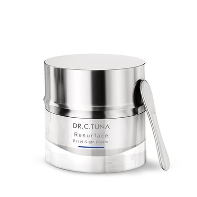 FARMASI Dr. C. Tuna Resurface Reset Night Cream, Face Moisturizer Lotion, Revitalizing &amp; Firming Anti-Wrinkle for All Skin Types Anti Aging Cream, Skin Care for Face &amp; Neck Retinol Cream 1.7 Fl Oz