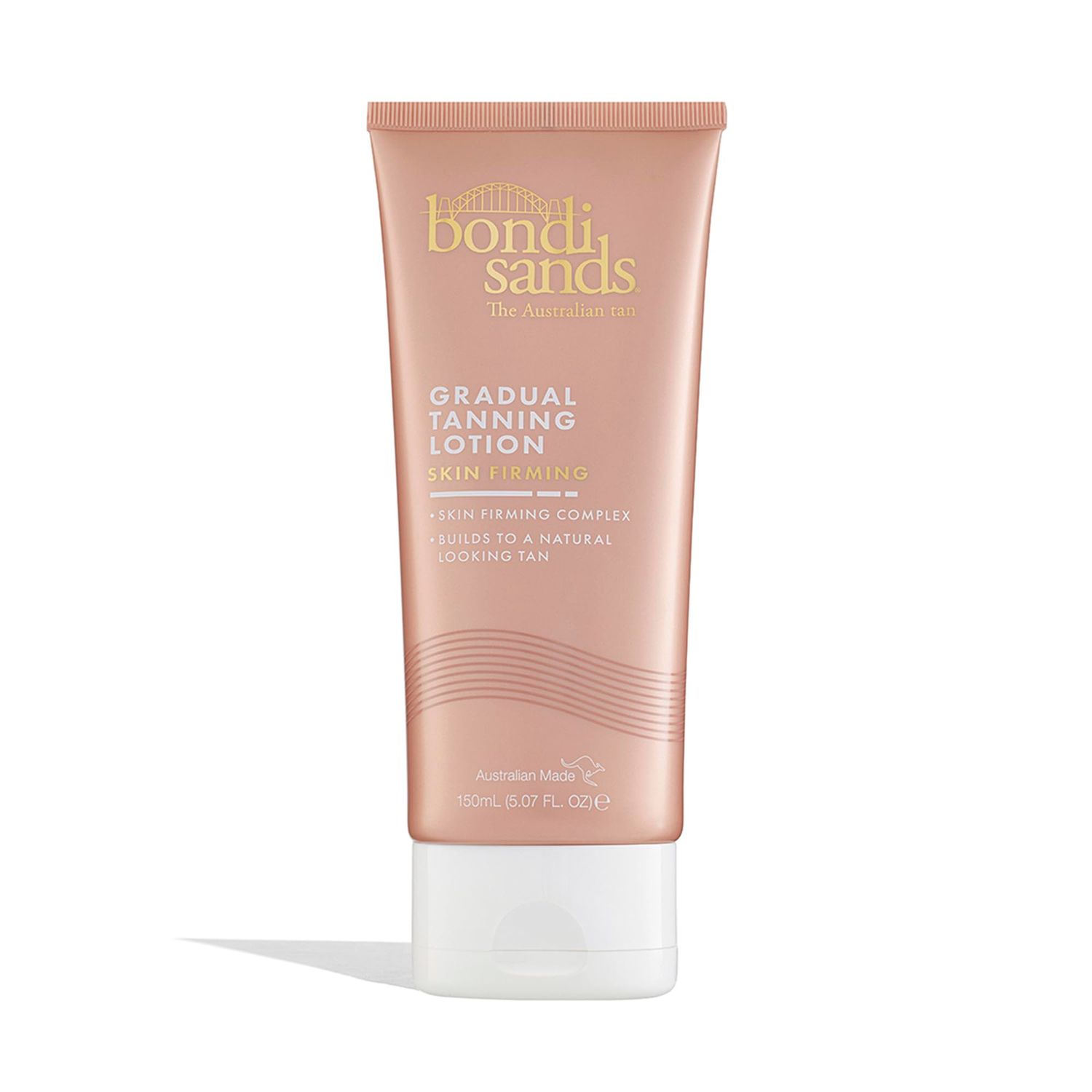 Bondi Sands Skin Firming Gradual Tanning Lotion | Skin-Firming Complex Builds to a Natural-Looking Tan for Tight, Glowing Skin | 150 mL, 5.07 Fl. Oz.