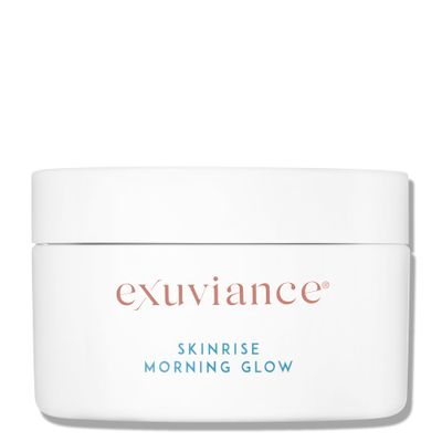 EXUVIANCE SkinRise Morning Glow, Anti Aging Facial Toning Pads |Gently Exfoliates and Hydrates Skin&#39;s Moisture Barrier, with PHA/Bionics, Green Tea &amp; Cucumber Extract, 1.7 Fl oz