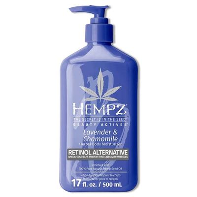 Hempz Body Lotion - Lavender &amp; Chamomile Herbal Limited Edition Daily Moisturizing Cream, Shea Butter, Aloe, Lavender Extract Body Moisturizer - Skin Care Products, Hemp Seed Oil - 17 Fl Oz