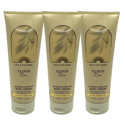 Bath &amp; Body Works CLOUD NINE Cloud 9 Ultimate Hydration Body Cream - Pack of 3