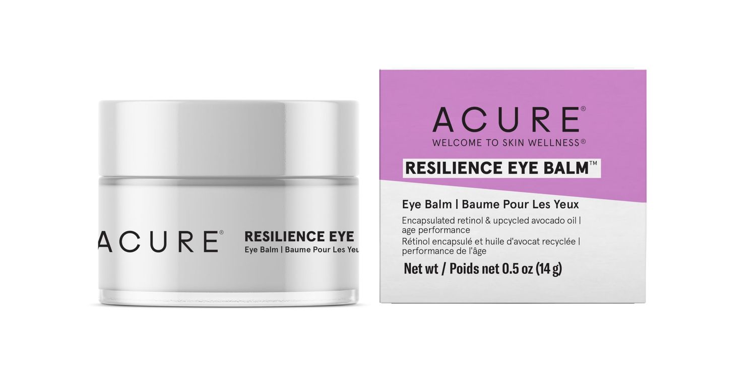 Acure Resilience Eye Balm, Visibly Firm, Brighten &amp; Hydrate With Retinol Eye Balm, 0.5 Oz