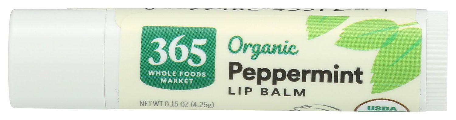 365 by Whole Foods Market, Organic Peppermint Lip Balm, 0.15 Ounce