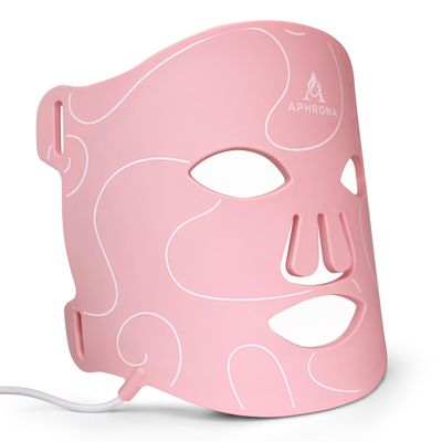 Aphrona Milky Way LED Facial Skincare Mask, Red &amp; Blue Light Therapy LED Face Mask, Light Therapy Treatment Photon Mask, Model: PDT-FACE