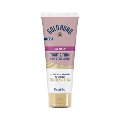 Gold Bond Age Renew Tight &amp; Firm Body &amp; Face Lotion with Proteins &amp; Lipids, Skin Firming Lotion for Aging, Dry Skin, 8 oz.