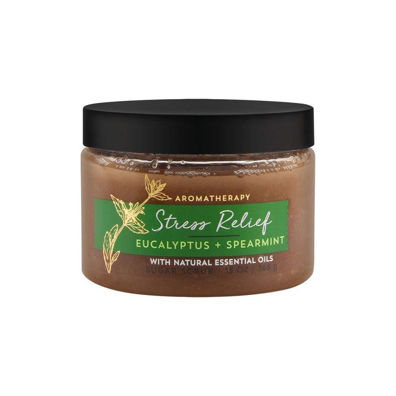 Bath &amp; Body Works Eucalyptus Spearmint Stress Relief Sugar Body Scrub 13 Ounce