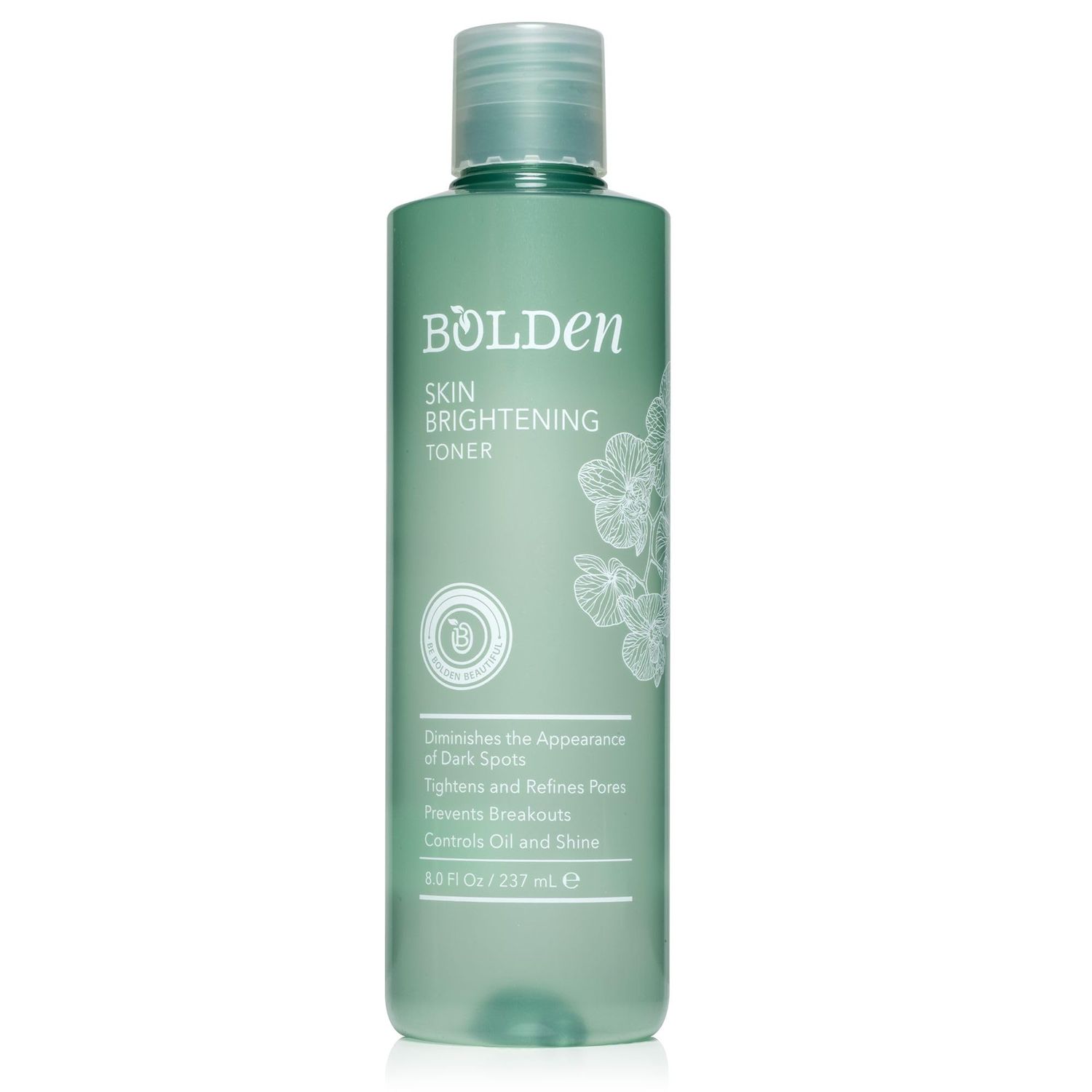 Bolden Skin Brightening Toner | Reduces Breakouts and Appearance of Dark Spots, Oil &amp; Shine | Made with AHA Glycolic Acid, Niacinamide, &amp; Hydrating Hyaluronic Acid | 8.0 Fl Oz