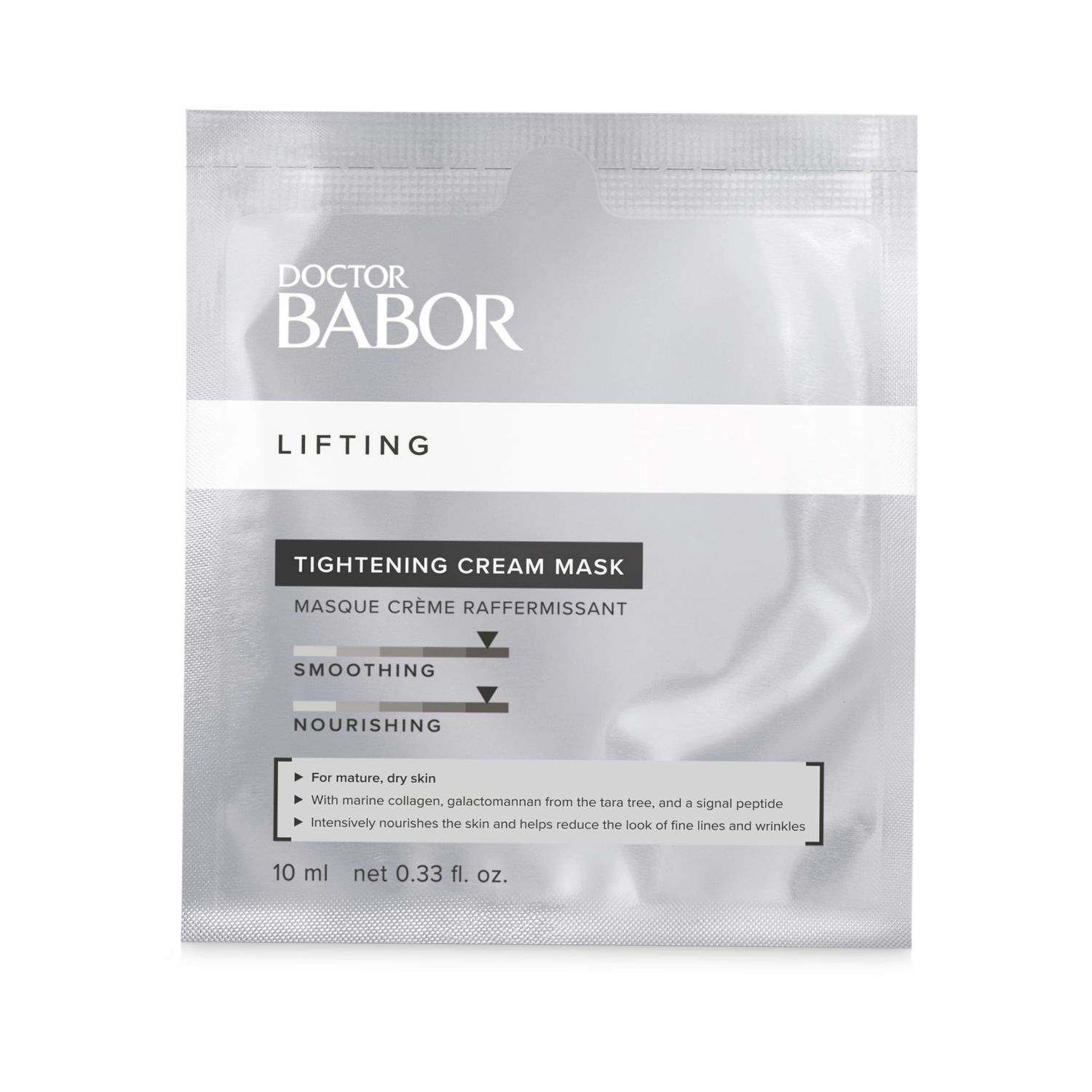 BABOR DOCTOR Tightening Cream Mask Anti Aging Face Mask, Spa Face Mask Firming Face Mask Sheet, Collagen Masks for Women Anti Aging, Spa Day Essentials