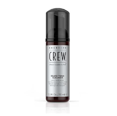 American Crew Beard Conditioner &amp; Oil, Foam Cleanser, 2.3 Fl Oz