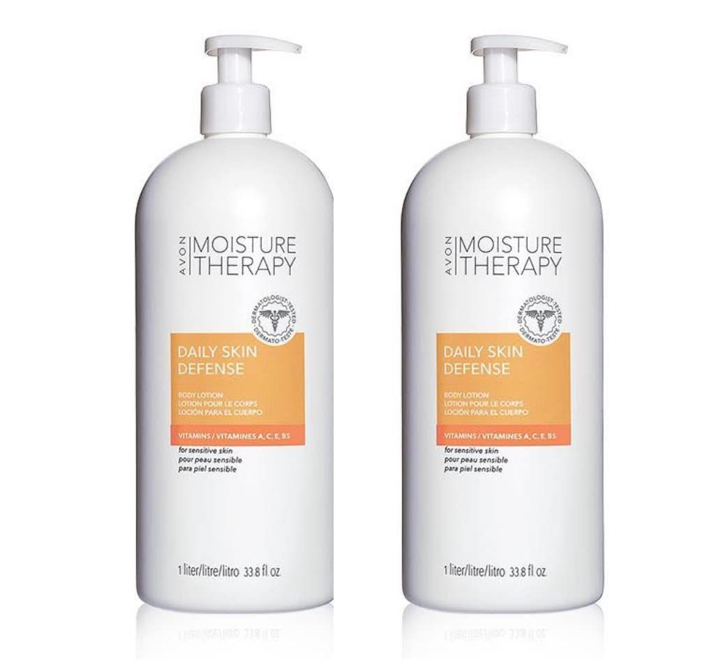 Avon Moisture Therapy Daily Skin Defense Lot of 2