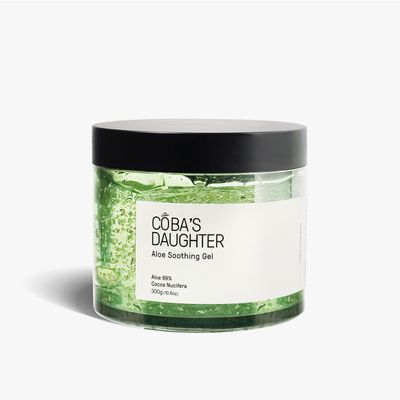 COBA'S DAUGHTER Coconut Scented | 99% Pure Aloe | Sunburn Relief Gel| Organic Aloe Gel for Face &amp; Body| Hair Hydration | After Sun Care| Cooling Gel (10.6 oz)