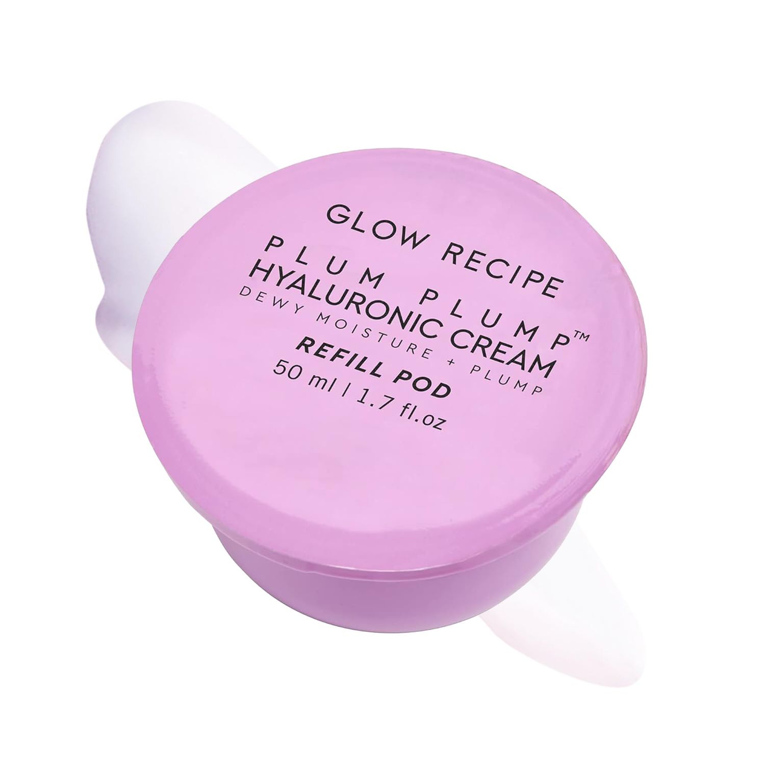 Glow Recipe Plum Plump Hyaluronic Acid Moisturizer Face Cream - Hydrating, Firming &amp; Plumping Face Moisturizer for Dry Skin - Korean Skin Care with Polyglutamic Peptides to Lock-In Moisture (50ml)