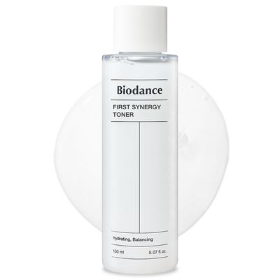 Biodance First Synergy Toner, All-in-One Toner, Moisturizing, Skin Balance, Hyaluronic Acid | 5.07 fl.oz,150ml
