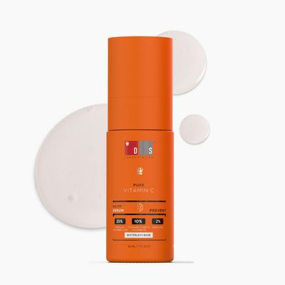 DS Laboratories 35% Vitamin C Serum for Face - Anti Aging Serum with Vitamin E and Squalane, Hydrating and Brightening Facial Serum for Fine Lines, Wrinkles, and Dark Spots, Paraben Free, 100% Vegan