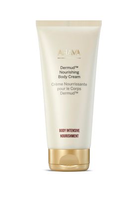 AHAVA Dermud Nourishing Body Cream - Relieves Roughness, Softens Skin, Hydrates Dry &amp; Sensitive Skin, Enriched by Dermud Mud Complex, Osmoter, Aloe Vera Leaf, Vitamin E, Zinc &amp; Allantoin, 3.4 Fl.Oz
