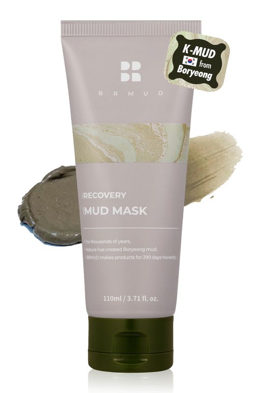 Cardi B Body Mud Mask Recovery Relief Mud Clay - Hydrating &amp; Moisturizing Deep Pore Cleanser Face &amp; Body Mask w/ 91.8% Nature-Derived Ingredients - K Beauty Oil Control Wash Off Body Mud (3.72 fl oz)