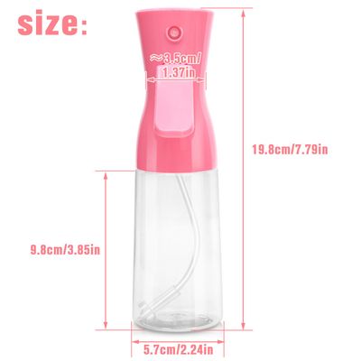 Apidgrowth Continuous Spray Bottle,Hair Spray Bottle,Plants Water Spray Mist Bottle,Ultra-Fine Spray Bottle for Hair,Skincare, Plant Care, Pet Grooming, Cleaning