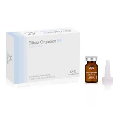 Armesso-AM Armesso Organic Silica NF | Silicio Orgnico | 5 x 10ml Vials - Cosmetic Skin NutritiveRegenerator Serum