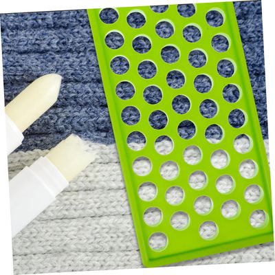 Beaupretty Lip Balm Making Kit Lip Balm Filling Tray and Spatula Set Fast and Easy to Use Just Pour Spread Instantly Fills 50 Lip Balm Containers Lip Balm Base