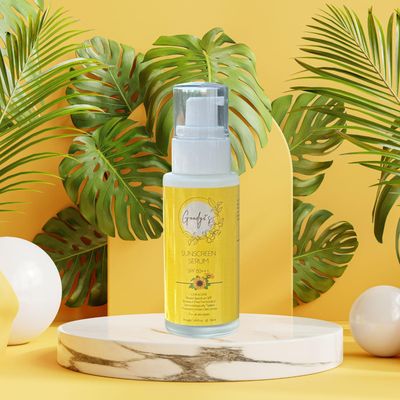 Goody2&#39;s Sunscreen Serum - 1.69 fl oz - SPF 50 with Skin Hydrating Squalane and Broad Spectrum SPF 50 - Face Sunscreen For All Skin Types and Skin Tones