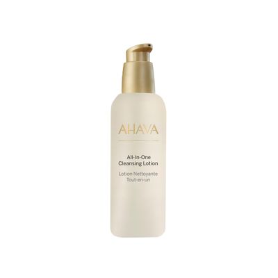 AHAVA All-In-One Toning Cleanser - Skin-Friendly, Soft, Water-Based Formula Gently Removes Dirt, Impurities &amp; Makeup Including Eyes, Rebalances pH, Made with Our Signature Blend Osmoter, 8.5 Fl.Oz