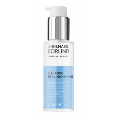 ANNEMARIE BRLIND - 2 Phase Hyaluronan Shake - Hyaluronic Acid + Aloe Vera + Black Forest Rose Stem Cells For Intense Hydration - Moisturizing, Plumping, Nourishing - 1.69 Fl. Oz.