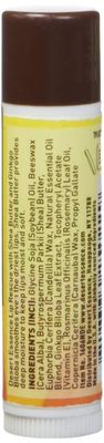 Desert Essence Lip Rescue Ultra Hydrating with Shea Butter - 0.15 Oz - Soft Moisturizer Balm Stick - Ginkgo Biloba Extract - Soothes Dry Or Cracked Lips - Vitamin E - Beeswax - Peppermint Oil
