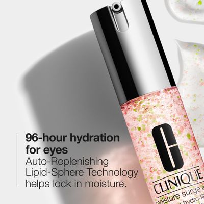 Clinique Moisture Surge Eye 96-Hour Hydro-Filler Concentrate | Hydrating + Brightening, 0.5 Fl Oz