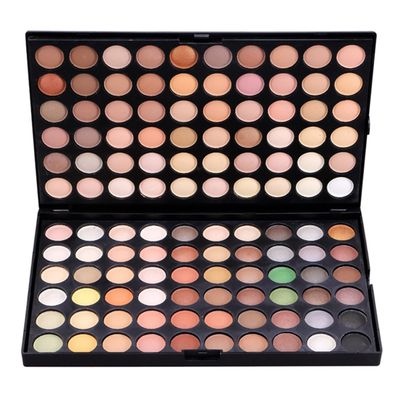 FantasyDay Pro 120 Colors Shimmer and Matte Eyeshadow Palette Glittering Eye Shadow Makeup Palette Eyes Cosmetic Contouring Kit #4 - Ideal for Professional and Daily Use