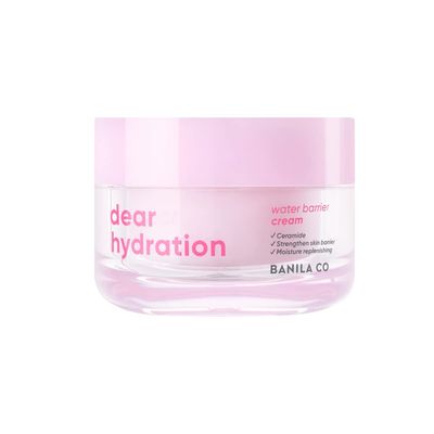 BANILA CO Dear Hydration Water Barrier Cream: Intense Hydration, Dermatologist Tested Formula, Pink Cactus Water, Skin Barrier Support (50ml / 1.69 fl oz)