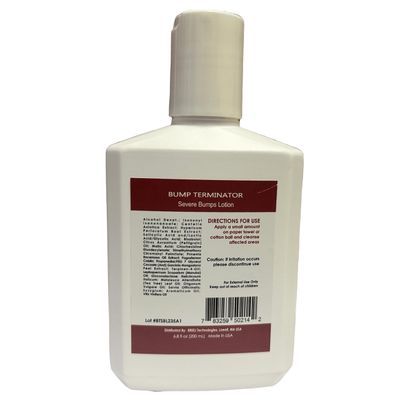 BUMP Terminator Razor Bumps &amp; Shaving Bumps Remover | Ingrown Hair Treatment for Pubic Area with Glycolic Acid, Salicylic acid &amp; Tea Tree Oil| BREEJ Bump Treatment for Bikini Bumps, 6.8 oz (Pack of 1)