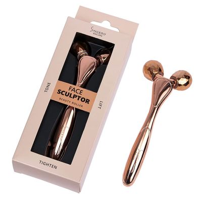 DIDIER LAB Sincero Salon 3D Face Roller - Face Massager for Face Lifting - Skin Tightening Massage Roller - Anti-Aging &amp; Anti-Wrinkle Facial Massager Eye Roller - Massage Tool - Face Roller Massager