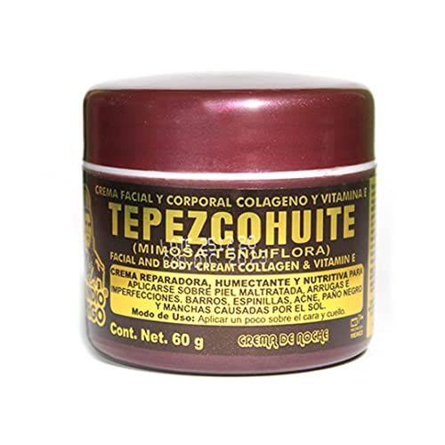 Del Indio Papago Facial Night Cream - Hydrates Skin - With Tepezcohuite from Mexico