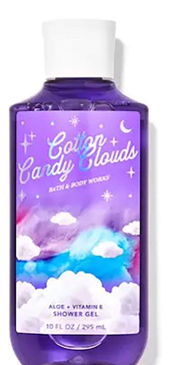 Bath &amp; Body Works Signature Collection Shower Gel For Women 10 Fl Oz (Cotton Candy Clouds)