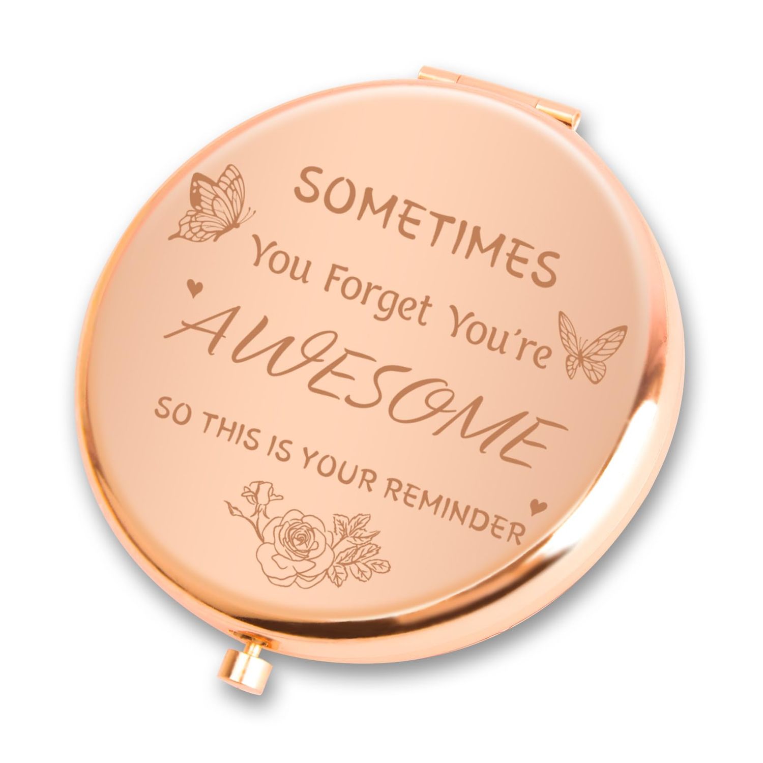 Gifts for Best Friend Women,Compact Mirror,Gifts for Friends Women,Best Friend, Friendship Gifts for Women,Graduation Appreciation Inspirational Birthday Gifts for Women