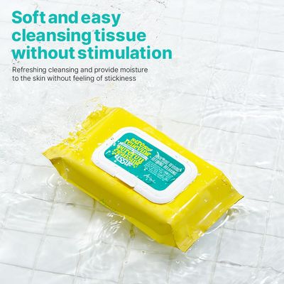 Ariul Natural scented mild cleansing tissue, Speed Melting System Removes waterproof makeup, Korea Soft and easy cleansing tissue, Stress Relieving Purefull Cleansing Wipes 80 counts (Pack of 2)