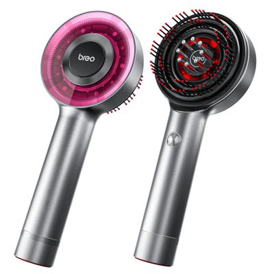 Breo Scalp3 Scalp Massaging Brush, Shiatsu Hair Scalp Massager with IPX7 Waterproof, Cordless Electric Massager for Scalp &amp; Hair, Portable Massager for Head, Deep Massage at Home for Muscle Relax